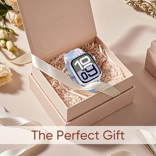 Image of Braided Stretchy Band Compatible with Apple Watch 40mm 41mm 42mm 38mm 44mm 45mm 46mm 49mm Women Men, Breathable Adjustable Nylon Sport Solo Loop Strap for iWatch Series 11 10 9 8 7 6 5 4 3 SE /Ultra 2