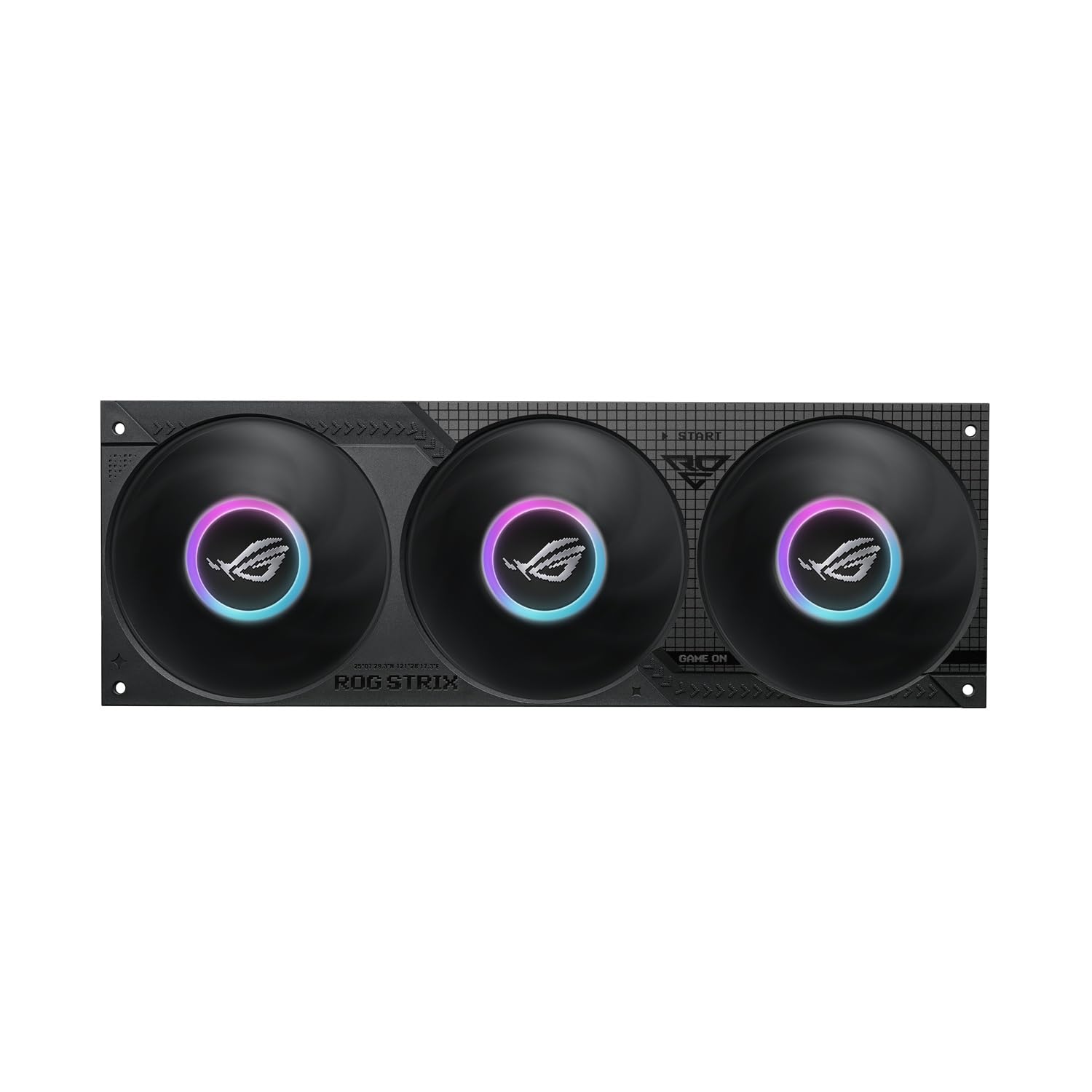 ASUS ROG Strix LC IV 360 ARGB LCD, Dissipatore di Calore a Liquido per CPU, Q-Connector per Facile Installazione, Potente Pompa, Schermo LCD IPS da 5,8", Tre Ventole ROG ARGB, Aura Edge, Nero