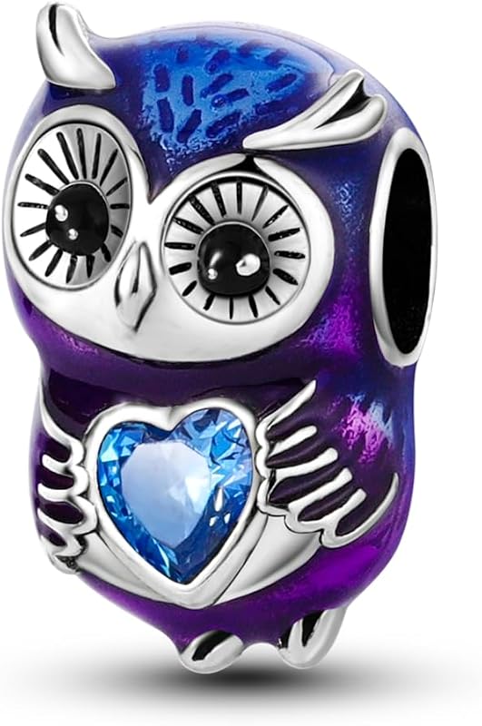 Charms para Pulsera Collar Cuentas de Plata de Ley 925 para Mujer | Plata mariposa estrella Luna verano viaje océano gato de la suerte mal de ojo colgante cuentas joyería para mamá