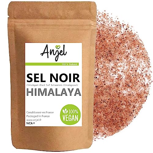 Sel noir de l'Himalaya 100g - Grain fin - Kala Namak - Sel exquis aux notes distinctives - 100% Naturel - NCA