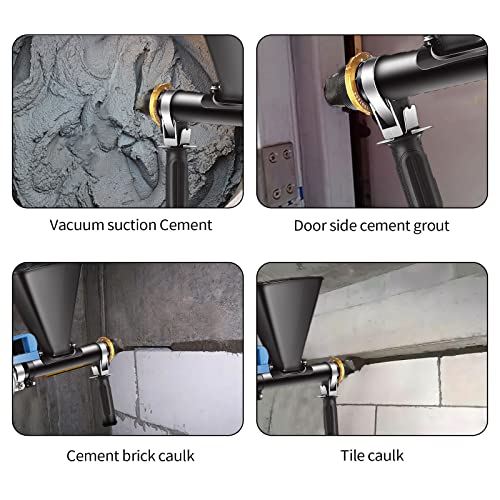 ETE ETMATE Elektrisch voegengereedschap,Draagbaar Cement vulpistool,Elektrische mortier voegmachine Cement Tank Grout Kit voor metselwerk muren en vloeren - Afbeelding 3
