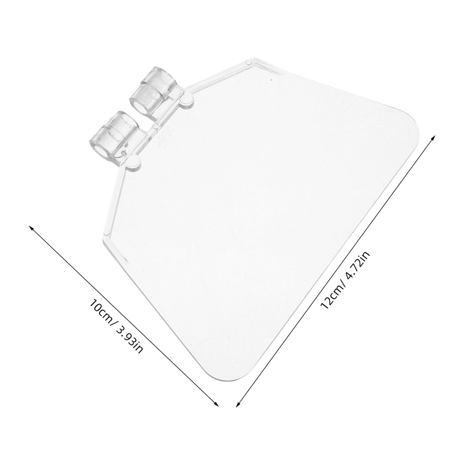 Protector Ocular de Plástico Resistente al Calor para Amoladora de Banco Kit de 2 Piezas