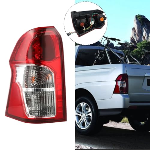 Luz trasera izquierda coche Ssangyong Actyon solucione piloto roto con ABS rojo resistente 4