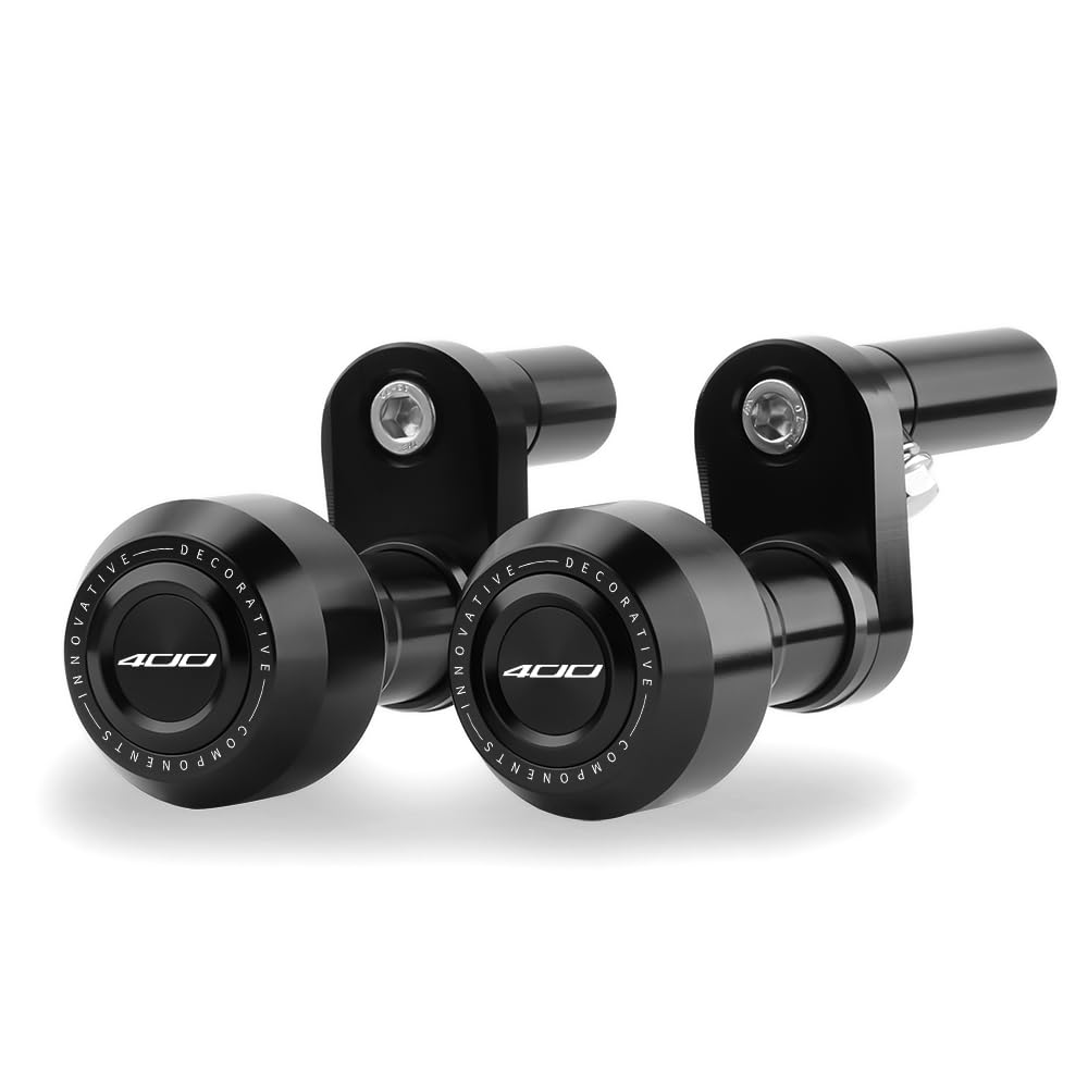 Modeer Motorrad Sturzpads Rahmen Slider Sturzschutz zubehör Für Ka.wasaki Ninja 400 2018-2024 / Z400 2018-2024 / Ninja 500 2024-2025 / Z500 2024-2025 (ninja 400-schwarz)