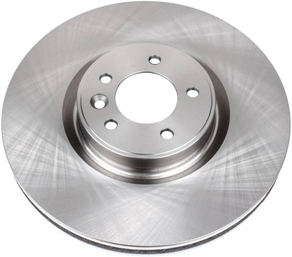 Disc Brake Rotor Front Left Driver Right Passenger Side Carbon Cast Iron Black Plain for Defender 110 21