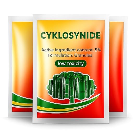 Cyclosinone Herbicide Granules – 10% Active Ingredient, Fast-Acting Low-Toxicity Weed Killer for Lawn, Garden & Farm (Pack of 3)