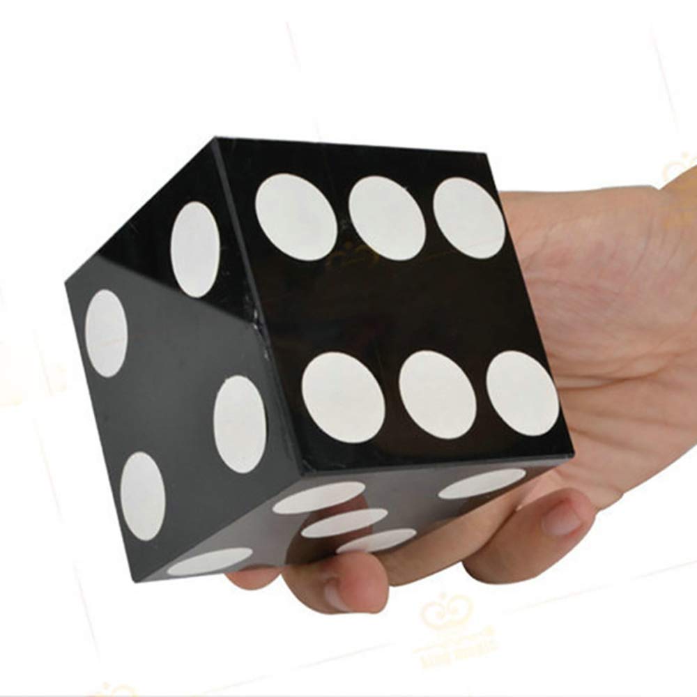 ZQION Dadi Penetrazione Vetro Impossibile Die Penetrazione Fase Trucchi magici Mentalismo Illusione Spettacolo di Mago Professionista