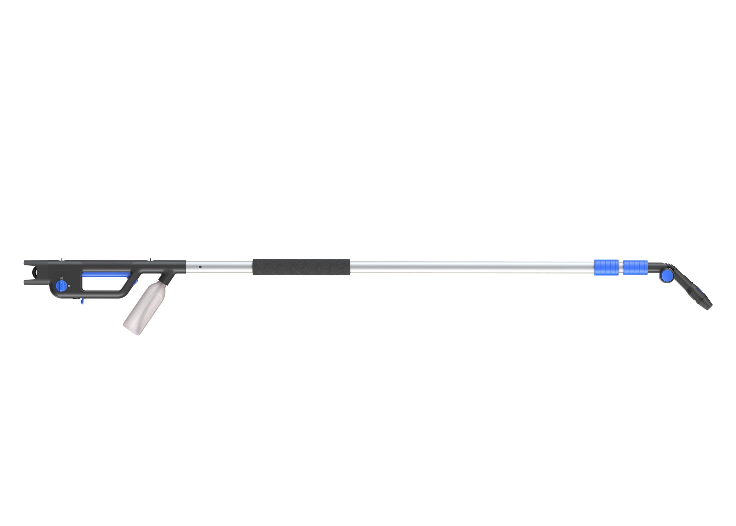 Nilfisk Lance Télescopique Haute et Basse Pression | Nettoyeur de toiture et Pulvérisateur de Mousse | Tête de Buse Réglable (128502121)