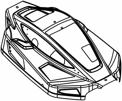 [500101P] MCD RR5 Body Shell Kit Complete 1pc : Amazon.co.uk: Toys & Games