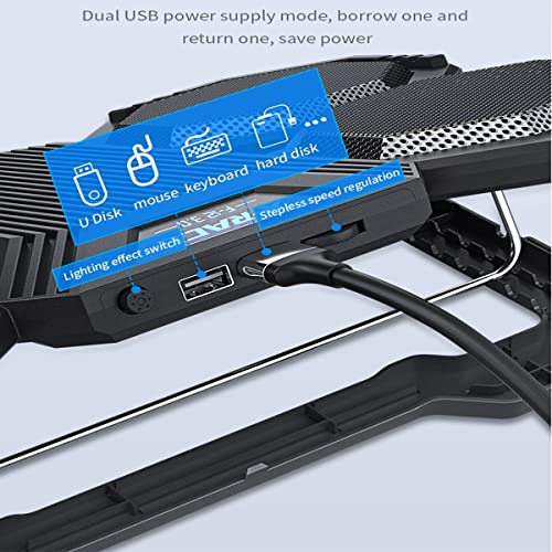 EEDSDLTQ-Notebook-Radiator-Air-Cooler-Laptop-Stand-with-6-Fans-Computer-Cooler-Fan-Base-Mute-Suitable-for-12-21-Inche-Cooling-Pad