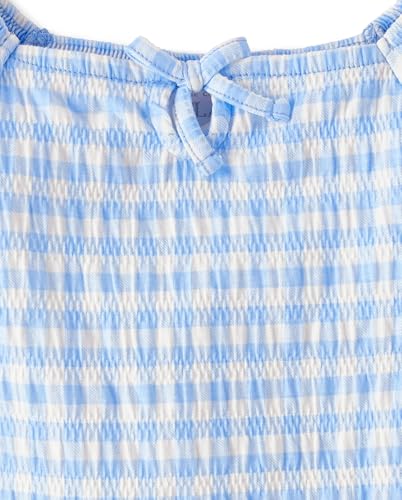 Image of The Children's Place Girls' Smocked Short Sleeve Tops