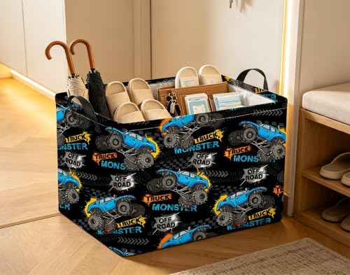 Image of Rectangle Storage Bin,Gift Basket,Room Decor(New Truck)