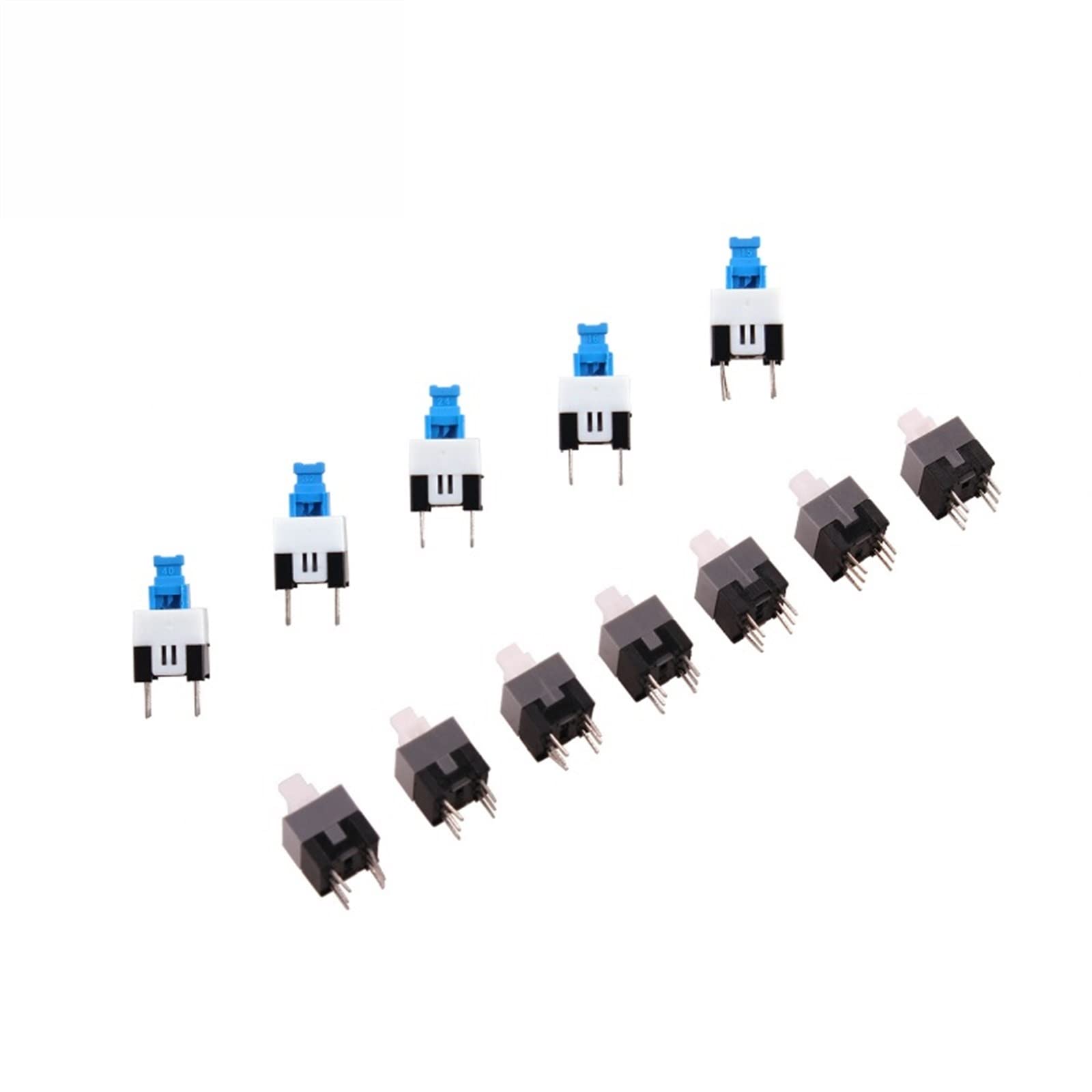 INTERRUTTORE A PULSANTE Autobloccante Resistente In Acciaio Inox 12 24 - Foto 4