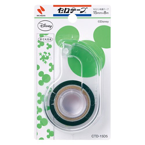 Amazon | ニチバン セロテープ ディズニー 小巻 カッター付き CTD-15D5