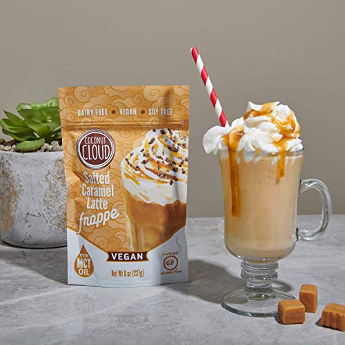 Image of Coconut Cloud Dairy-Free Salted Caramel Frappe Mix: Vegan, 6 Servings