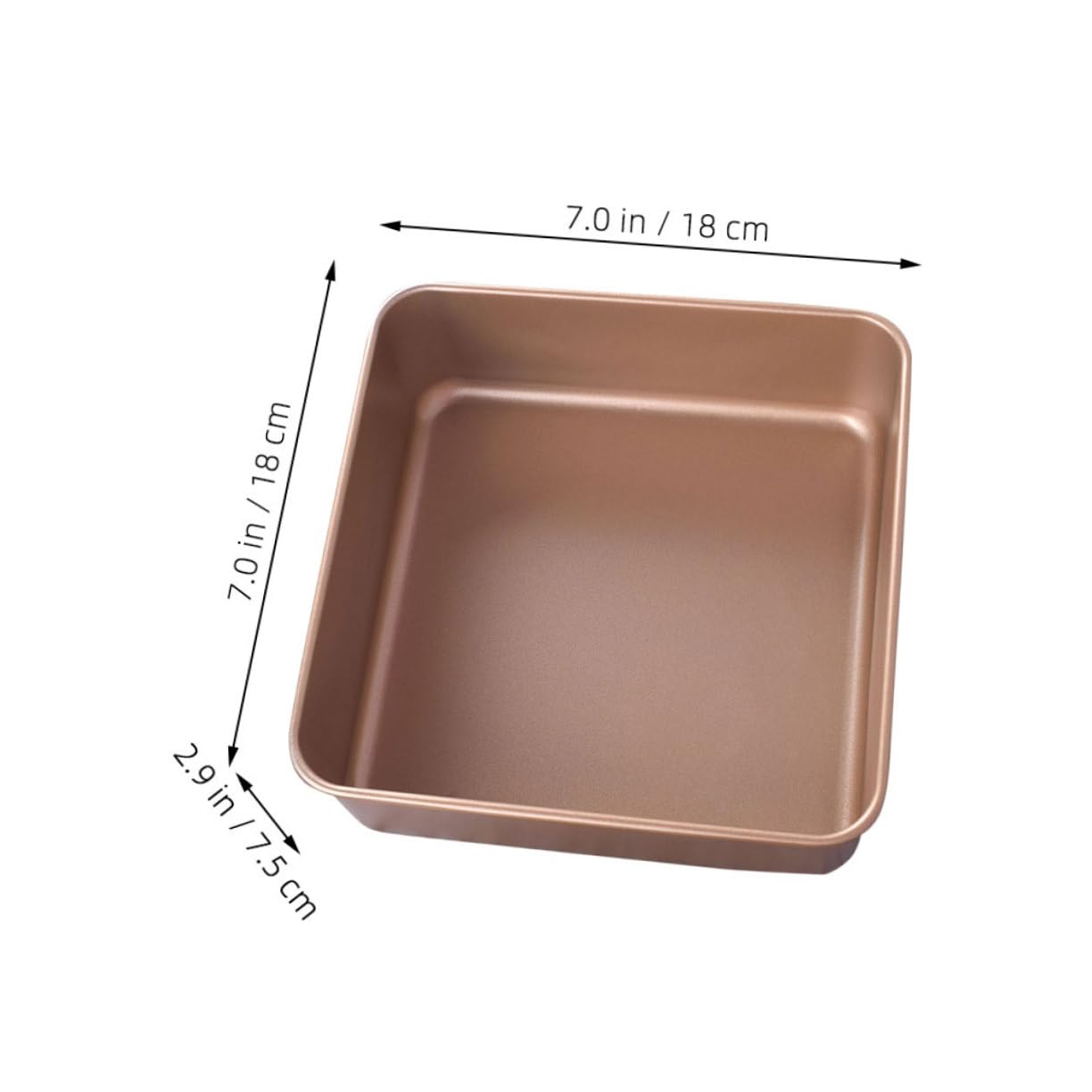 Mikinona Cheese Cake Pans for Baking Square Roaster Pan Chicken Lasagna Pan Cookie Lasagna Pan Cake Lasagna p