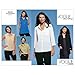 Produktbild Vogue Schnittmuster 2634 Bluse Gr. 12-14-16 (38-40-42)