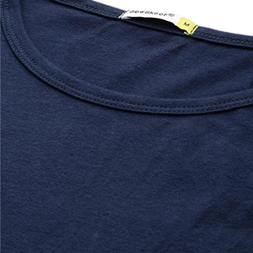 Image of Bewakoof Men Make Tracks Graphic Print Blue Sleeveless Round Neck Vest