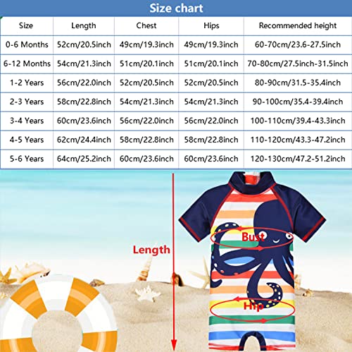 Traje De Baño De Una Pieza con Cremallera para Bebés/Niños Pequeños Y Niños Traje De Baño con Protección Solar UPF 50+ Trajes De Neopreno De Surf - imagen 5