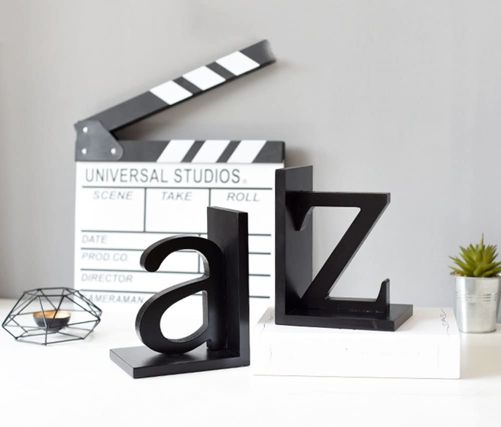 Amazon.com: RockTrend Wooden Letters a to z Bookends, Decorative