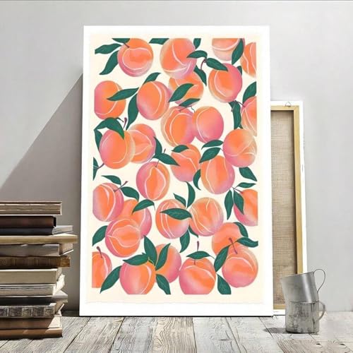 Affiches aux tons pêche XINBAO pour illuminer une chambre à coucher en manque de couleur et de vie