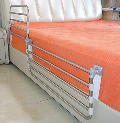 Rails de lit pliables durables de sécurité supérieure en acier inoxydable