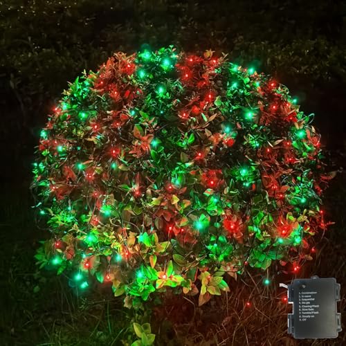 2 PACK Outdoor Garden Light - Waterproof Net Lights, 200