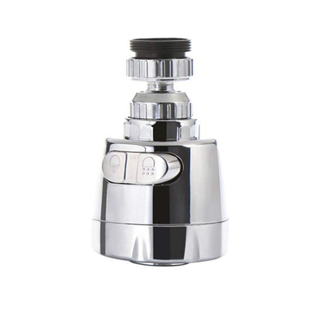 Aeratore per Rubinetto da Cucina Girevole a 360° Rubinetto per Risparmio idrico Piegato Aeratore Diffusore Ugello per Rubinetto Filtro Ugello per Doccia Connett