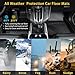 GINOWY- Floor Mats for Jeep Renegade 2015-2024 2025, TPE All Weather Car Floor Mats Renegade Car Accessories Mats Heavy Duty Floor Liners Black