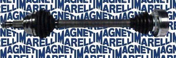 Magneti Marelli Wał przegubowy wał osiowy wał napędowy 555 mm z przodu lewy od części samochodowych gotowany