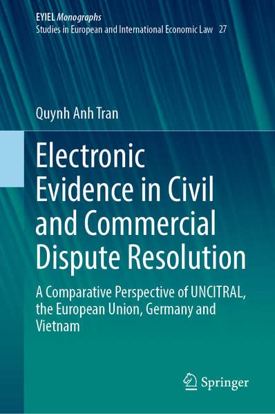 Buy Electronic Evidence in Civil and Commercial Dispute Resolution — BookShops.in