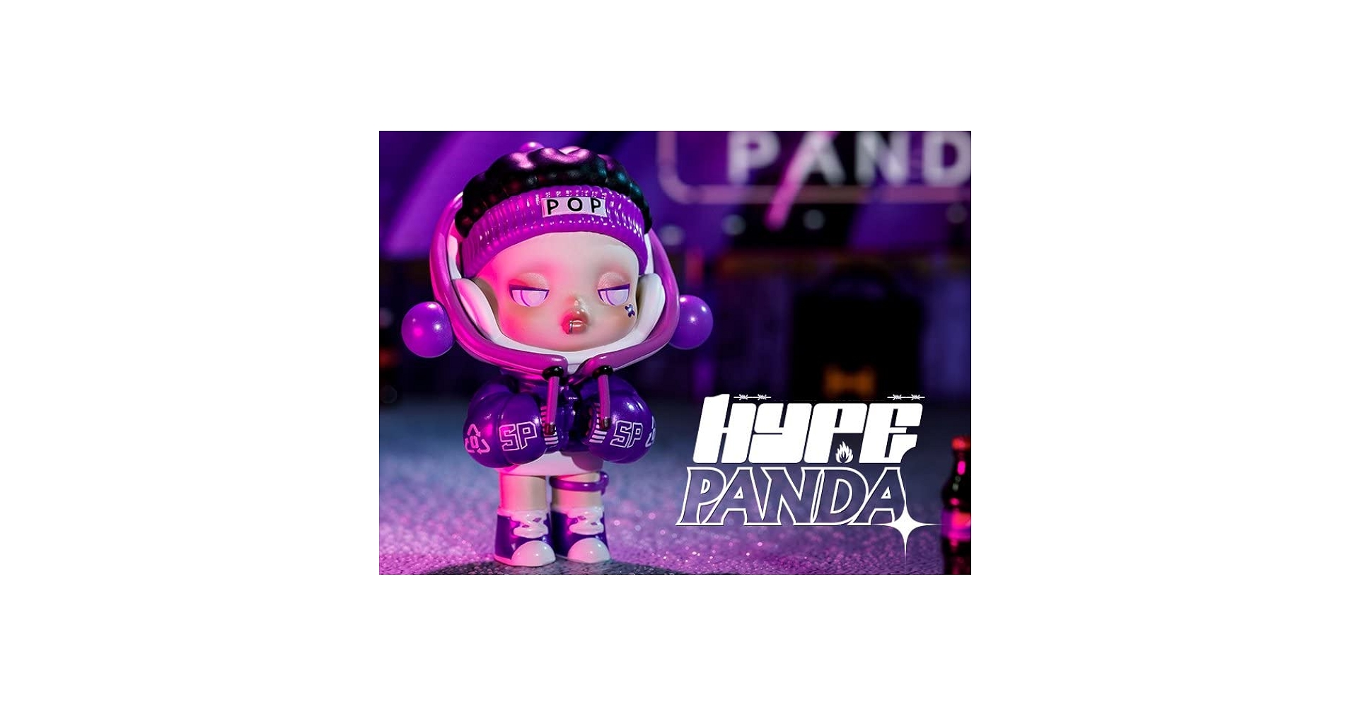 Pop Mart Skull Panda Hype Panda Series Collectible Figure