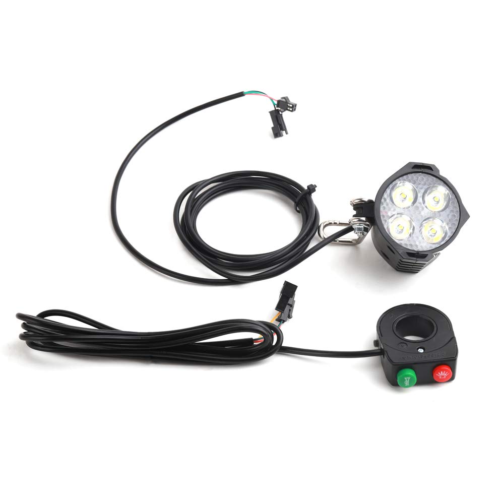 Amazon.co.jp: 電動自転車ヘッドライトEバイクヘッドランプ防水6V