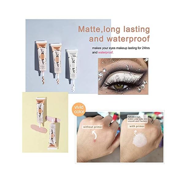 MAEPEOR-Matte-Eyeshadow-Primer-Prevent-Oily-Lids-and-Creasing-Eye-Primer-Base-Long-lasting-Waterproof-Smudgeproof-Eye-Primer-Makeup-for-All-Shadows-Medium-15ml MAEPEOR Matte Eyeshadow Primer 6 Colors Prevent Oily Lids and Creasing Eye Primer Base Long-lasting Waterproof & Smudgeproof Eye Primer Makeup for All Shadows (Medium)
