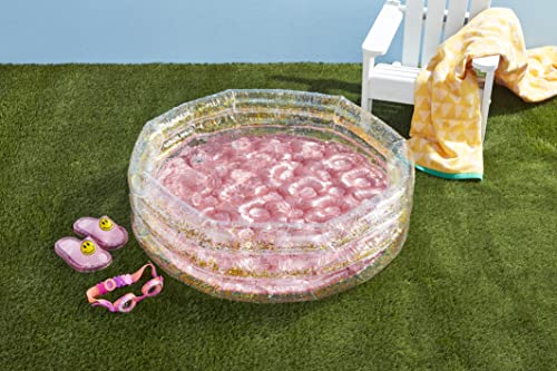 Mud Pie Light-Up Smiley Sandals, Pink, Medium/Large2