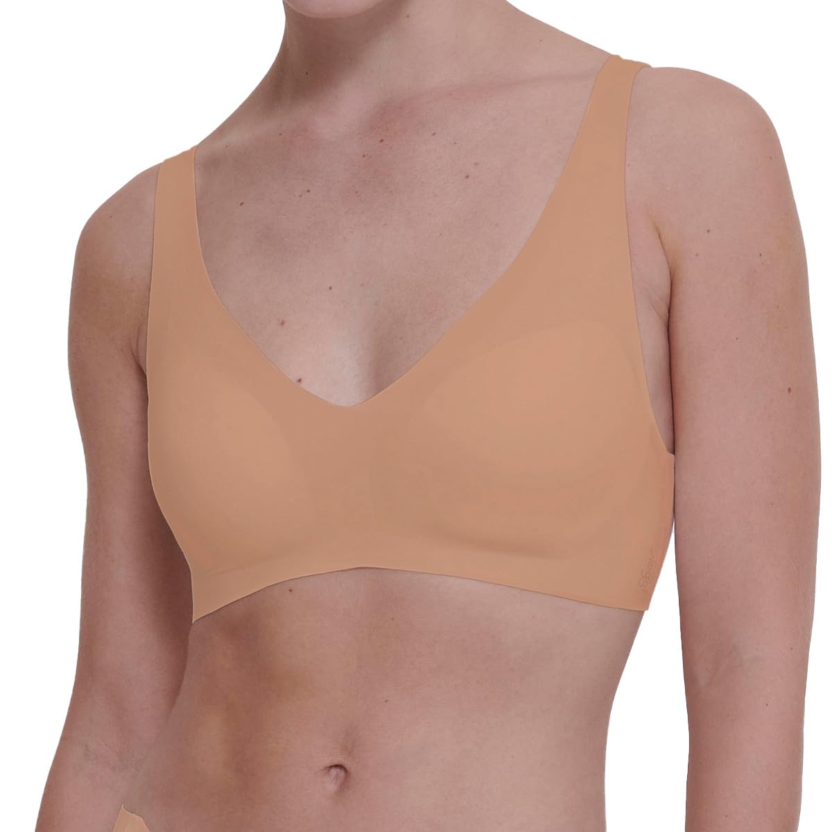 Sloggi Zero Feel 2.0 Soft Bra, Regiseno Donna, Nostalgic Brown, L-image