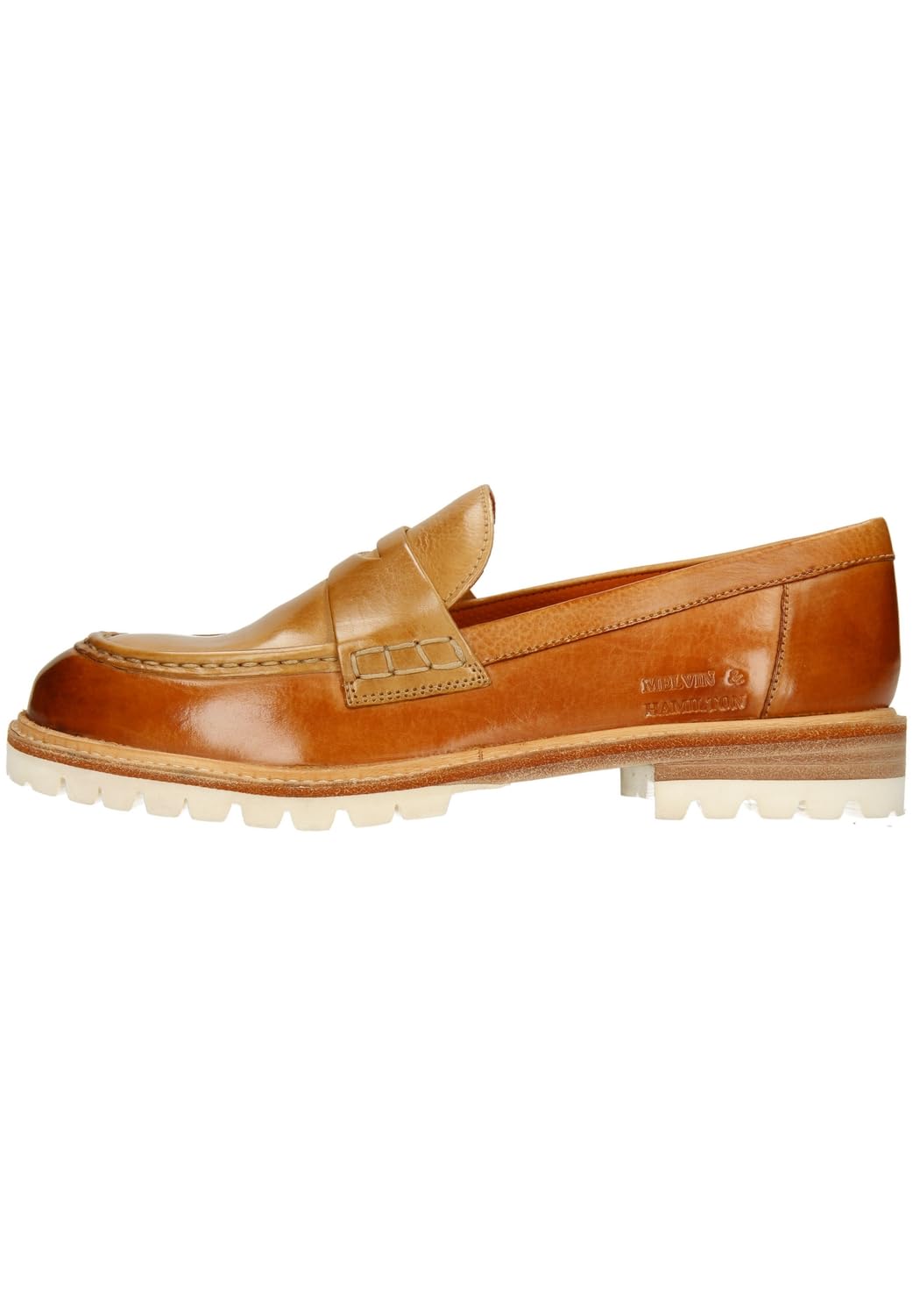 Melvin & Hamilton Women Regine 6 Moccasin, Light Brown, 4 UK
