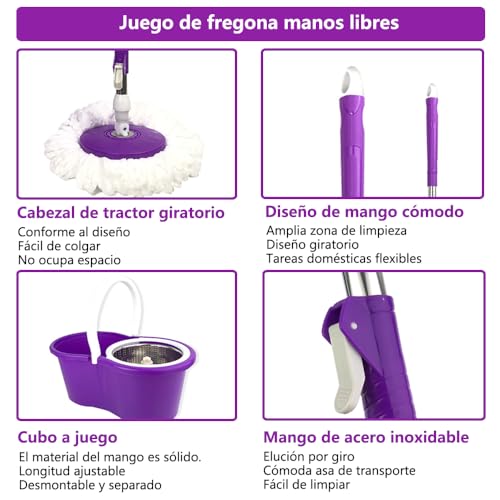 Jarcieria, Kitchen exprimidor trapeador Marca MSUNGFIVA (3)