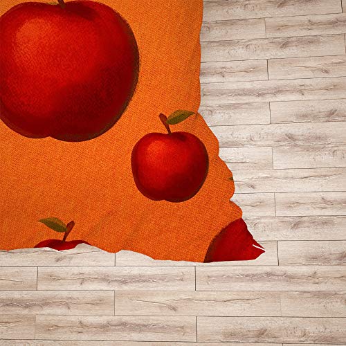 Housse de couette King size pommes pour chambre et hôtel - 6