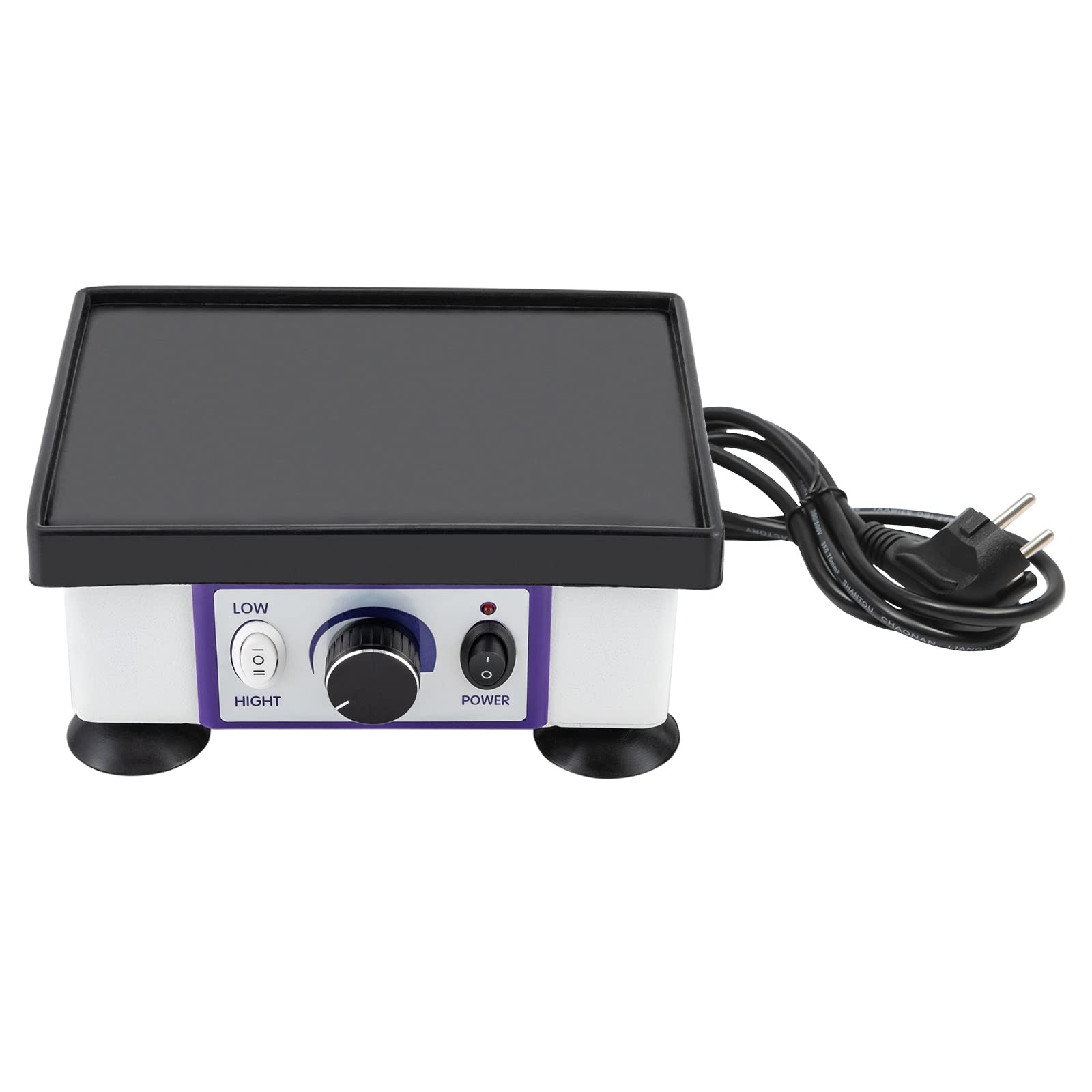 Vibratore per Laboratorio Dentale Lab Dentale Oscillatore Dentale Quadrato Rüttler Dentale Rüttler 120W 220V Rüttler per Gesso Kit per Laboratorio e Artigianato per Clinica Dentistica