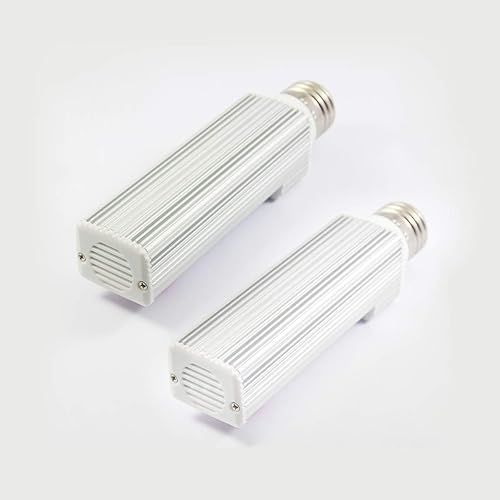 Miniatura 2 de Bombillas LED de cultivo de plantas para plantas de interior, luz solar, 44 LED de 17 W (equivalente a bombillas fluorescentes de 50 W), paquete de 2