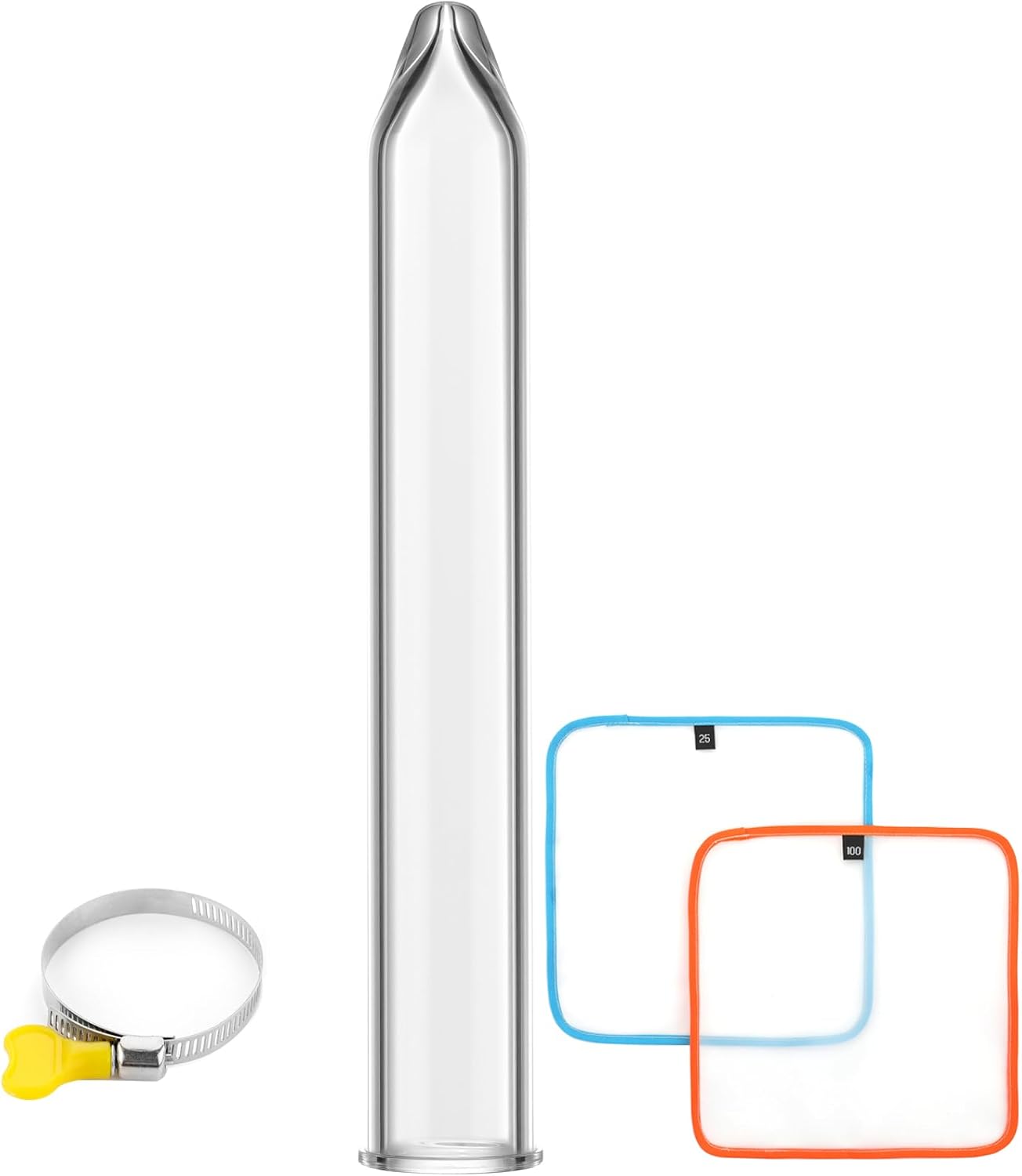 Glass extractor, 20 inches long, glass extraction filter tube, glass extraction tube, 50mm in diamete