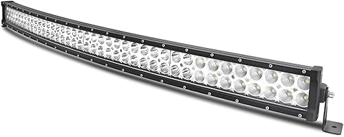 Miniatura 9 de Willpower Barras de luz LED curvadas de 52 pulgadas, 300 W, combo de inundación puntal, barra LED delgada, luces de conducción todoterreno, luces