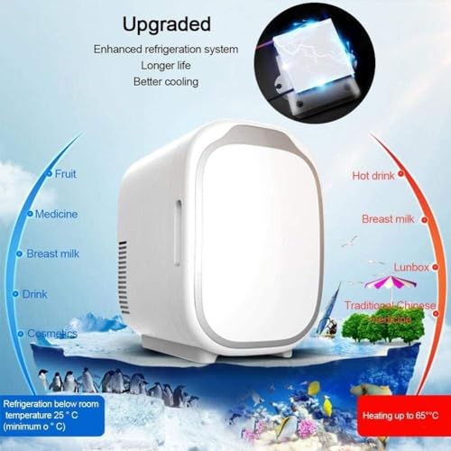 Congélateur à double usage 6L, mini glacière thermique auto et maison - 3