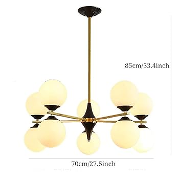 Amazon.com: ZXXDSGHUS Modern Industry Sputnik Chandelier