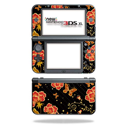 MightySkins Carbon Fiber Skin for Nintendo New 3DS XL (2015) - Flower Dream | Protective, Durable Textured Carbon Fiber Finish | Easy to Apply, Remove, and Change Styles | Made in The USA