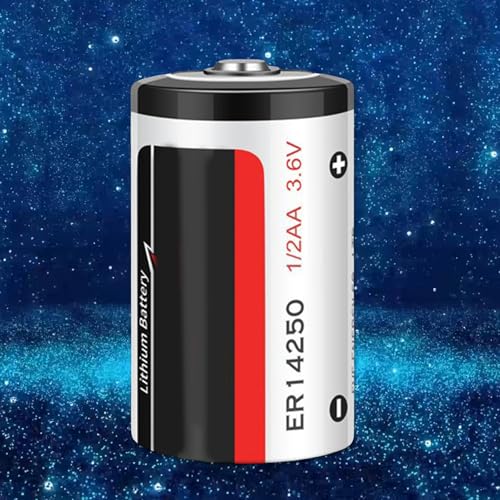 Pila de litio ER14250 3.6V alta capacidad para temperaturas extremas miniatura 5