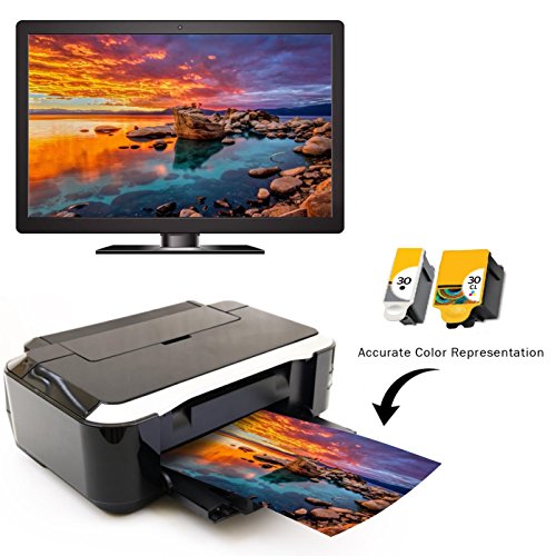 Limeink© 4 Pack Remanufactured 30Xl Ink Cartridges (2 Black, 2 Color) Use Replacement For Esp: 3.2, C110, C310, C315 Office 2150, Office 2170, Hero 3.1, Hero 5.1 Series Printers 1550532 1341080 #TOP1