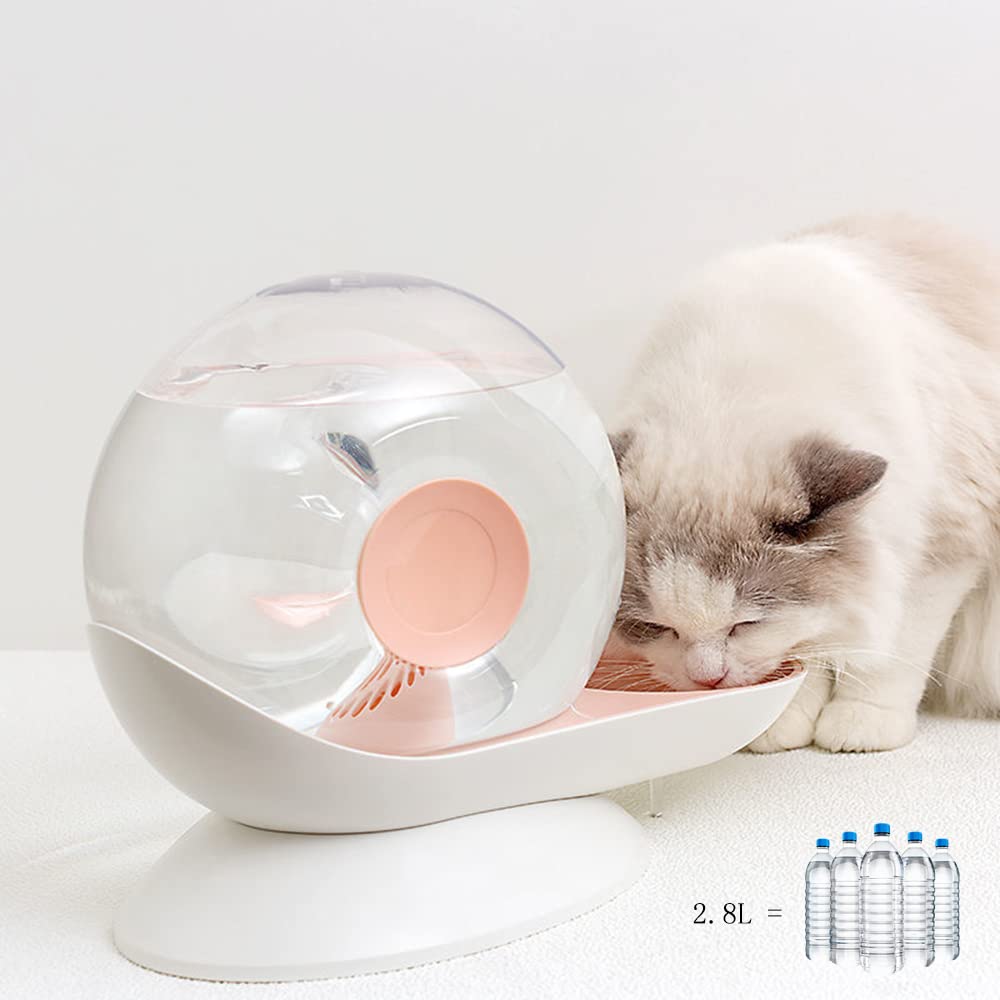 Amazon | 自動給水器 猫 犬 ペット用 重力式 給水器 水飲み器 電源不要