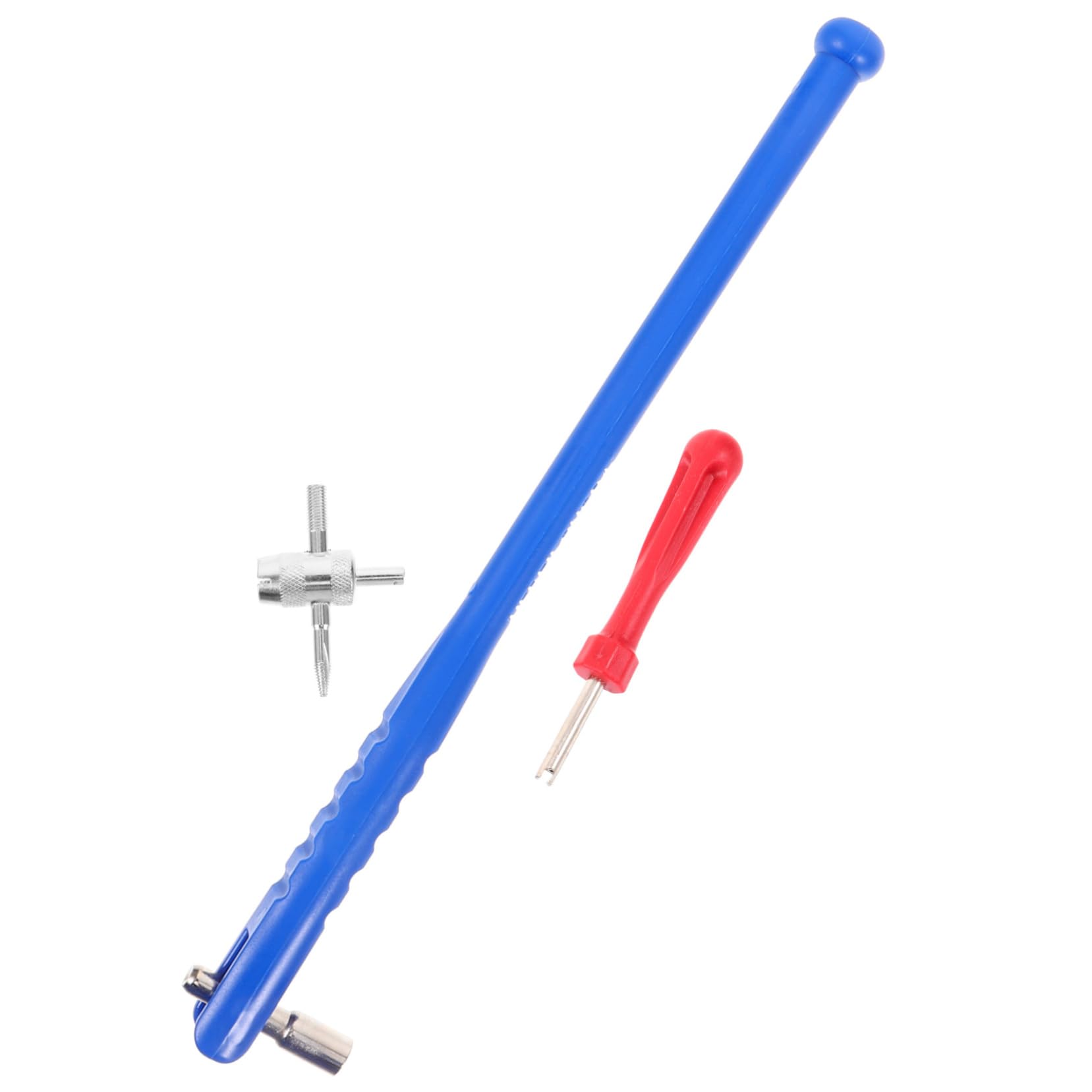 5 Ensembles Tir de noyau de soupape valve de pneu outil de pneu de vélo outil d'installation de la tige de soupape installateur d'extracteur de tige de valve Plastique